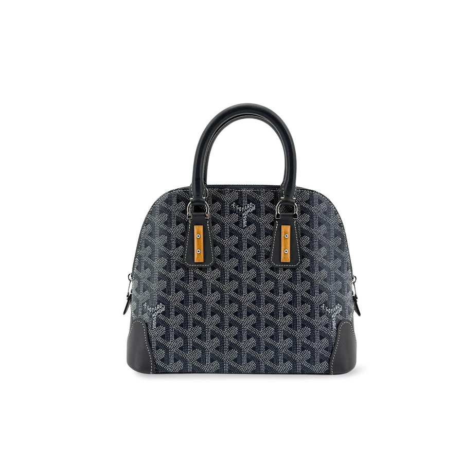 Goyard Vendome Coated Canvas Black Bag