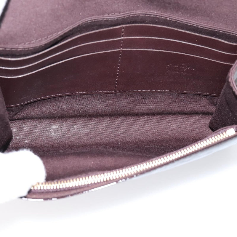 Louis Vuitton Bel Air Pochette Monogram Vernis Burgundy Patent_leather Bag