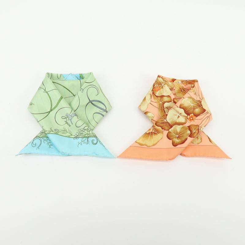 Hermes Carré 45 Les Capucines Silk Multicolour Accessory