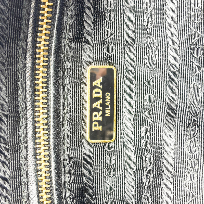 Prada Re-Edition 1995 Chain Quilted Re-Nylon Black Bag