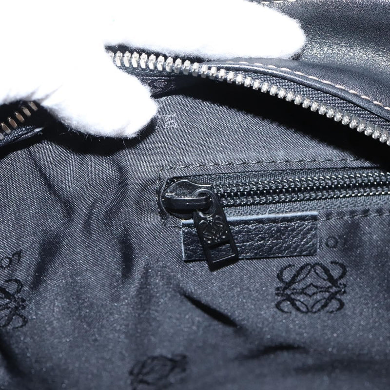 Loewe Shoulder Bag Leather Black