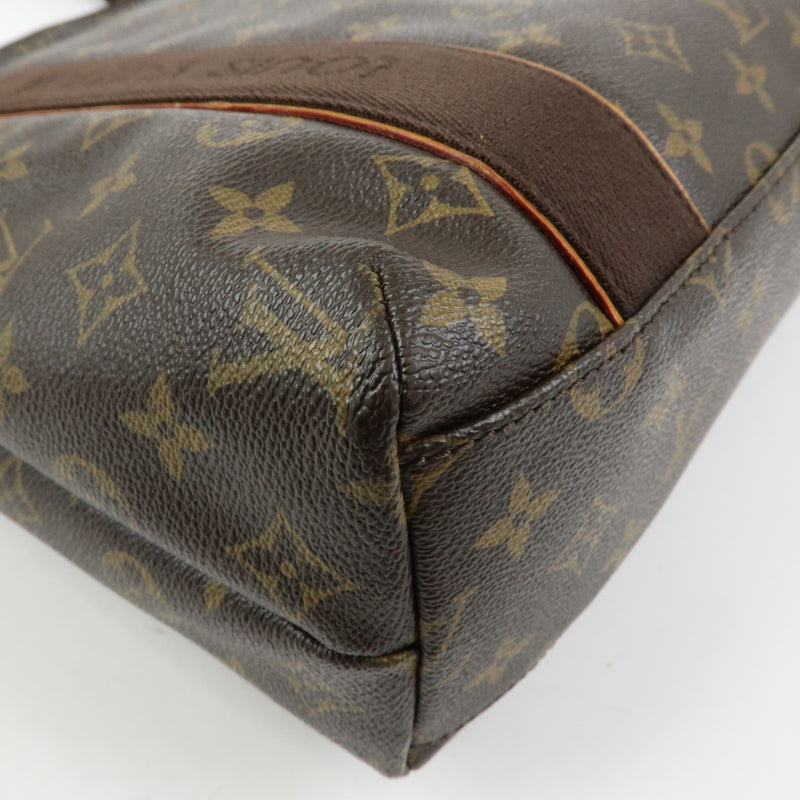 Louis Vuitton Cabas Beaubourg Monogram Canvas Brown Bag