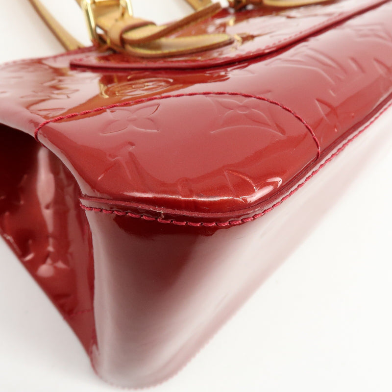 Louis Vuitton Rosewood Avenue Monogram Vernis Red Patent_leather Bag