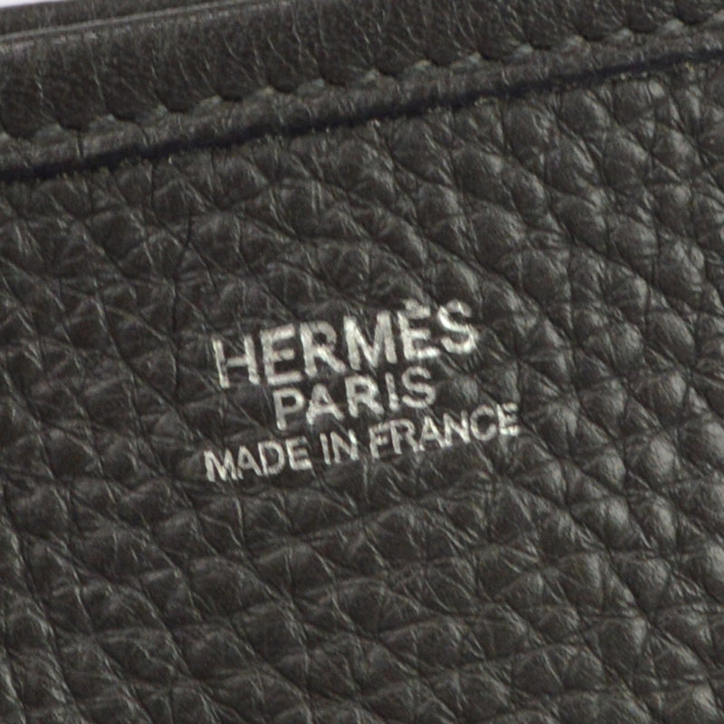 Hermes Evelyne Bag Gen Ii Clemence Gray Leather