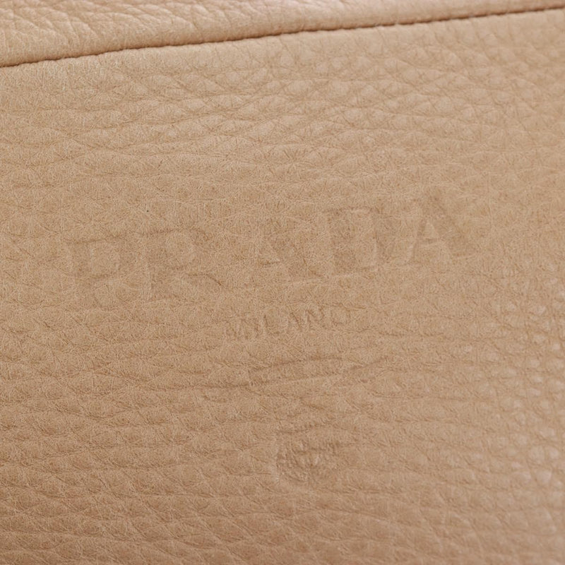 Prada Tote Leather Beige