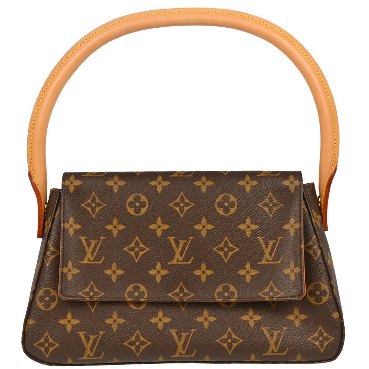 Louis Vuitton Looping Monogram Canvas Brown Bag