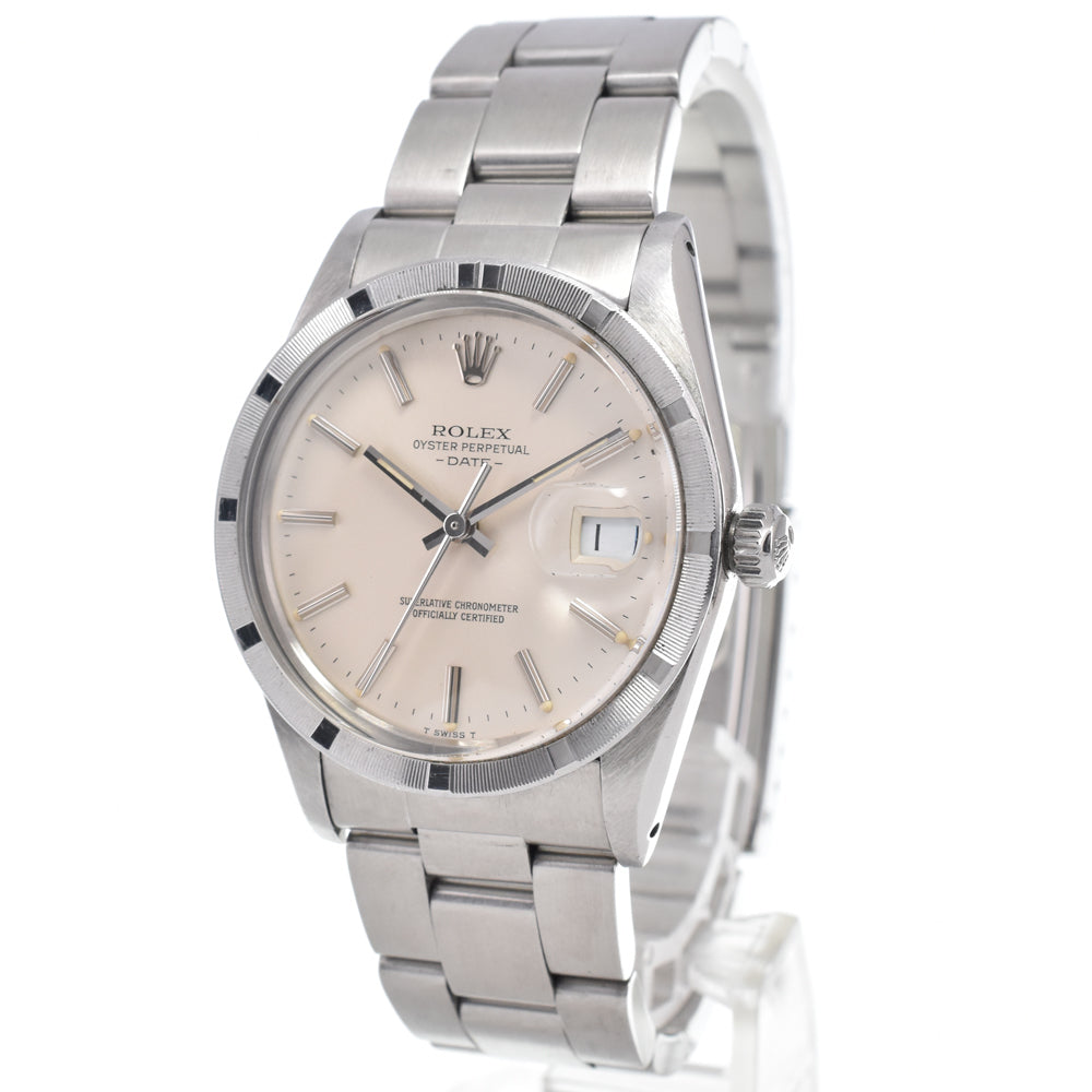 Rolex Oyster Perpetual Date Automatic Stainless Steel And Yellow Gold With Diamond Markers Watches