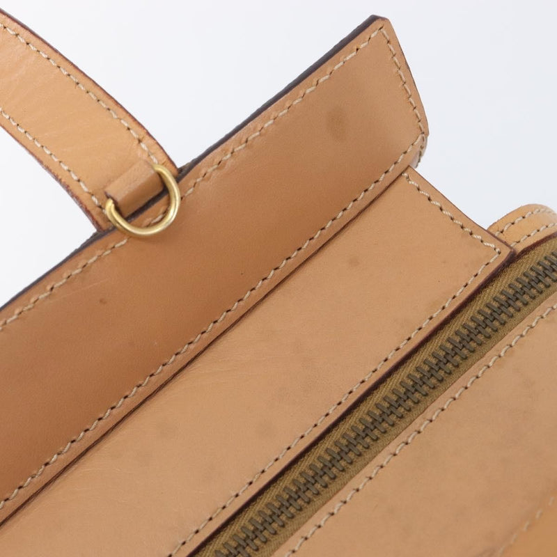 Celine Handbag Canvas Brown Bag