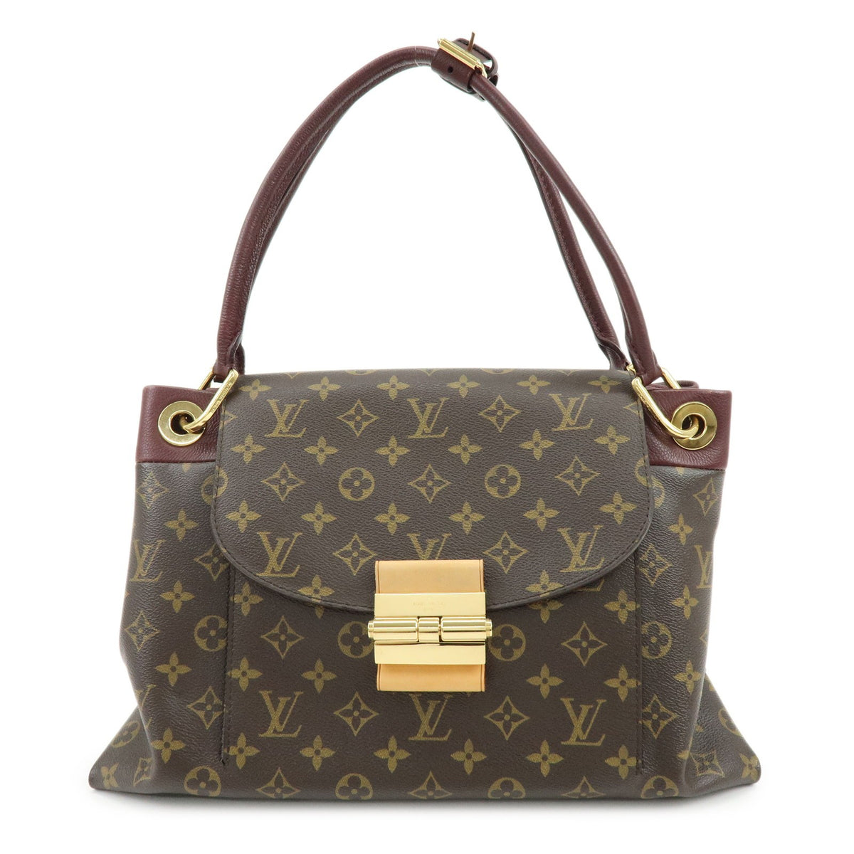 Louis Vuitton Olympe Monogram Canvas Brown Bag