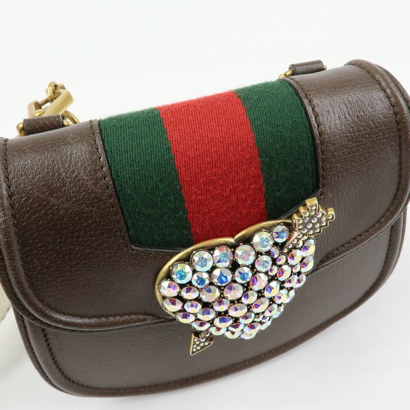 Gucci Totem Leather Brown Bag