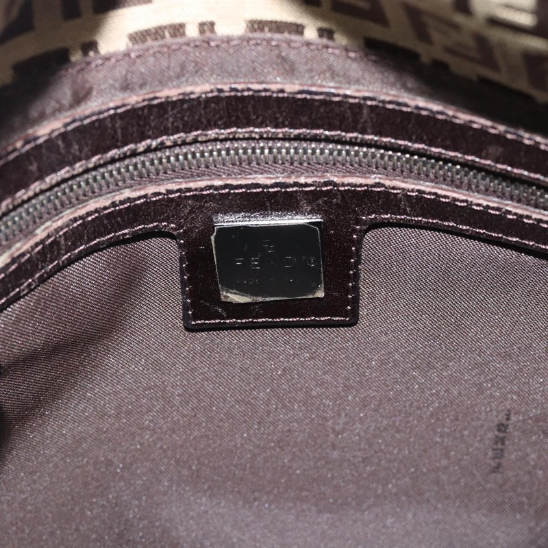 Fendi Mamma Baguette Canvas Beige Bag