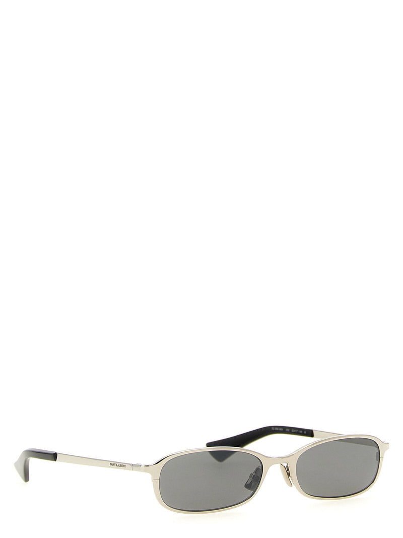 Saint Laurent Sl Sunglasses — Silver Metal Frame