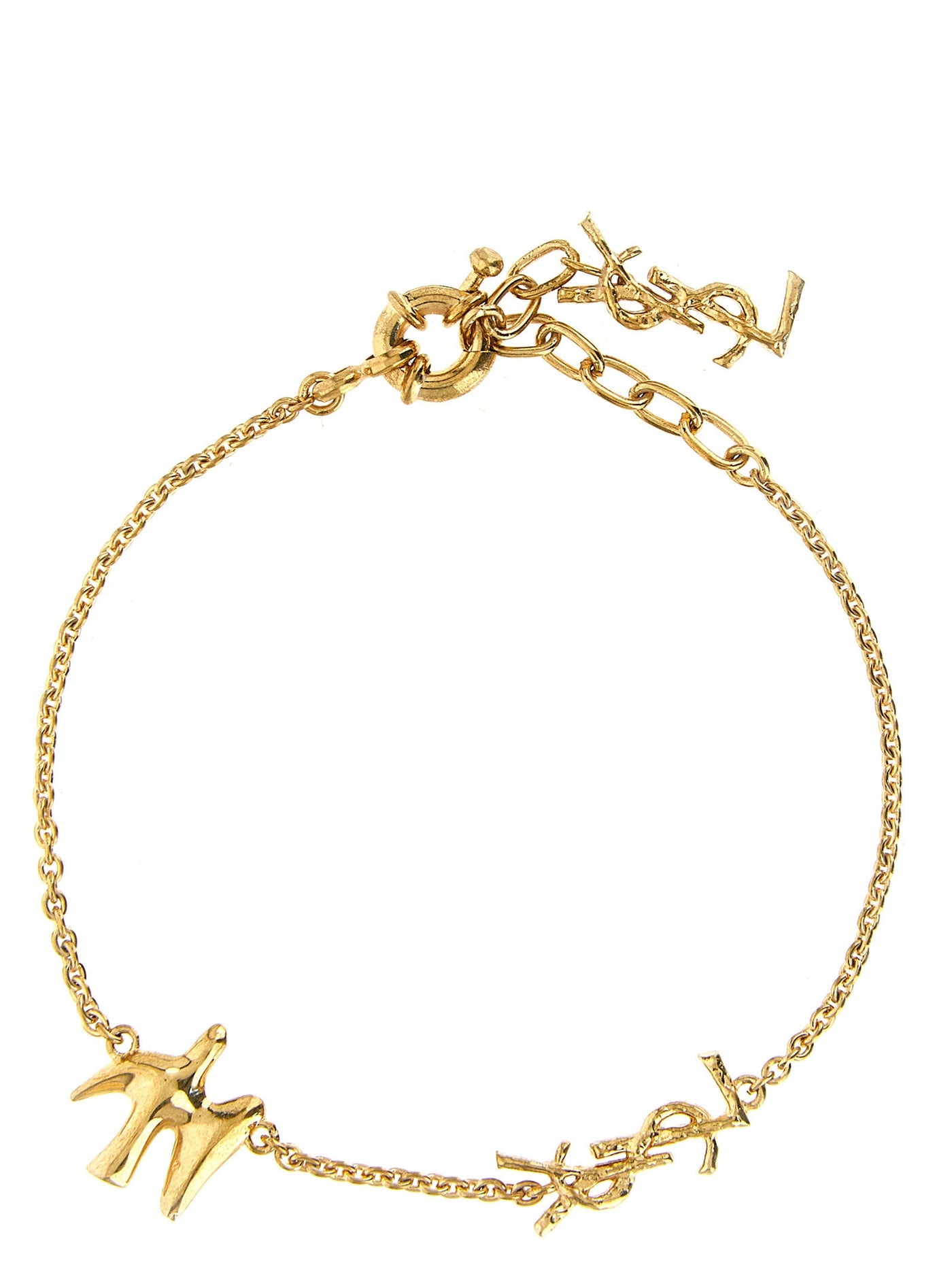 Saint Laurent Colomba Bracelet — Gold Bracelets