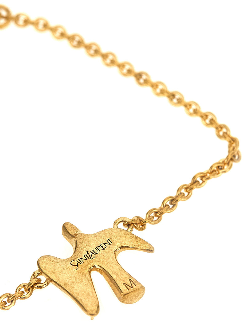 Saint Laurent Colomba Bracelet — Gold Bracelets