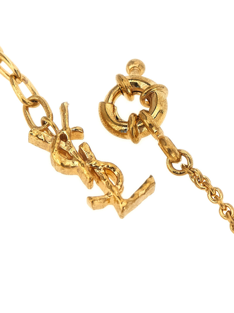 Saint Laurent Colomba Bracelet — Gold Bracelets