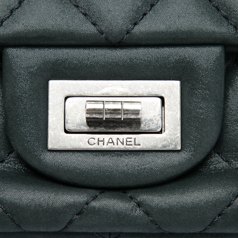 Quilted Iridescent Lambskin Reissue 2.55 Bijoux Chain Double Flap 227 - Image 5