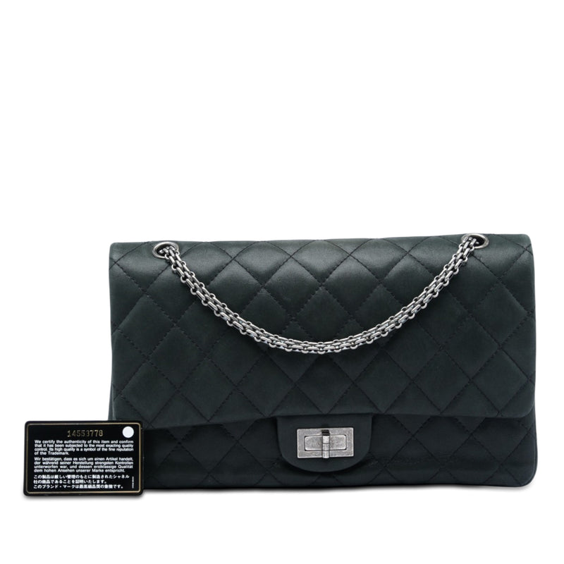 Quilted Iridescent Lambskin Reissue 2.55 Bijoux Chain Double Flap 227 - Image 7