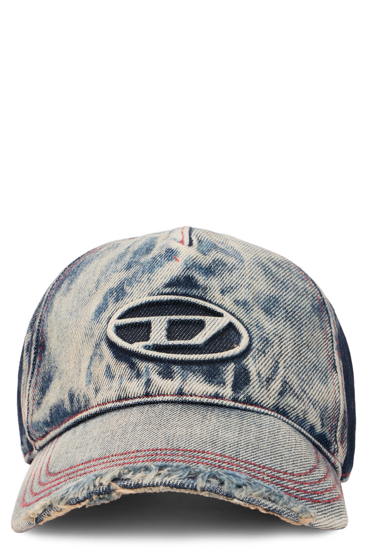 Diesel A06467 Denim Cotton Baseball Cap — Caps