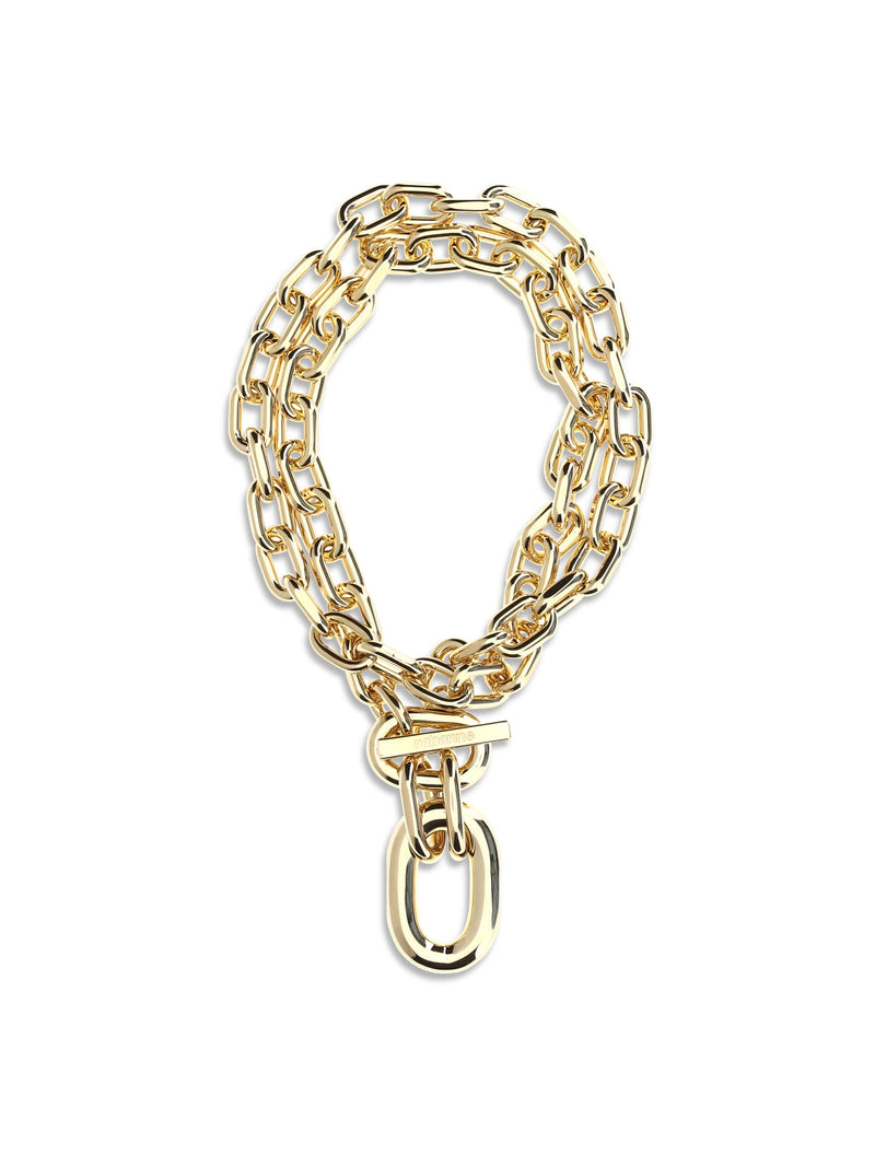 Rabanne Xl Link Necklace — Gold Brass Necklaces