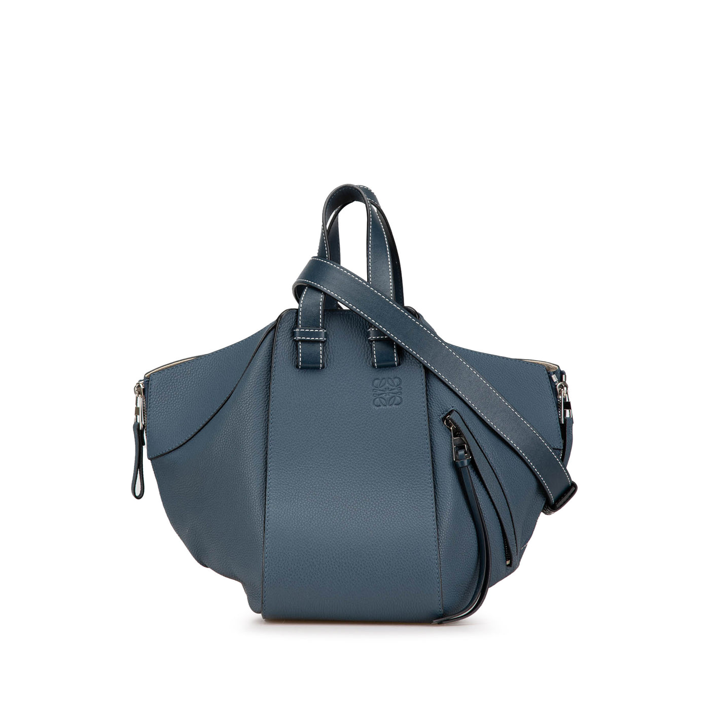 Small Leather Hammock Bag - Image 1