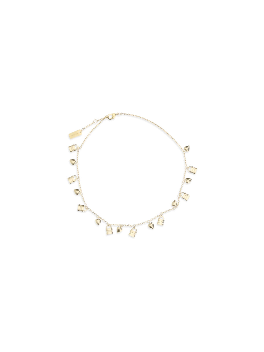 Chloé Necklace — Gold Brass Necklaces