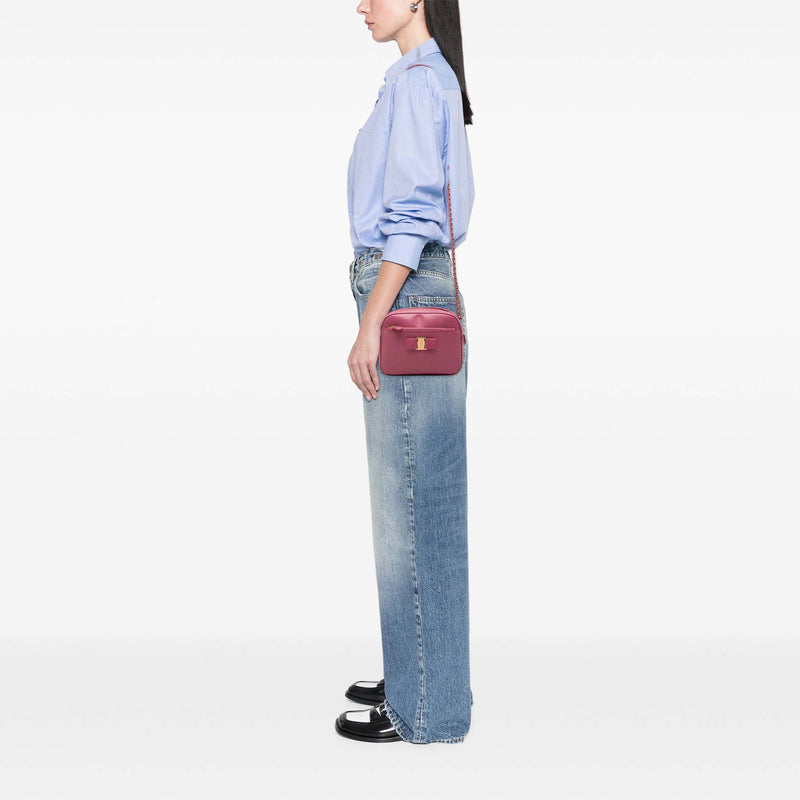 Leather Vara Bow Lydia Camera Bag - Image 6