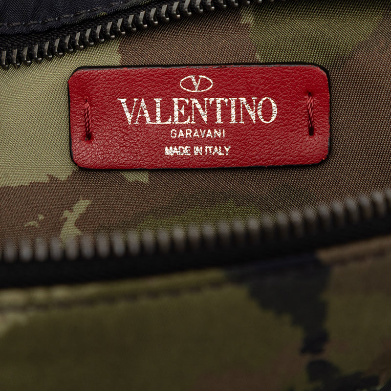Nylon Rockstud Camouflage Belt Bag - Image 5