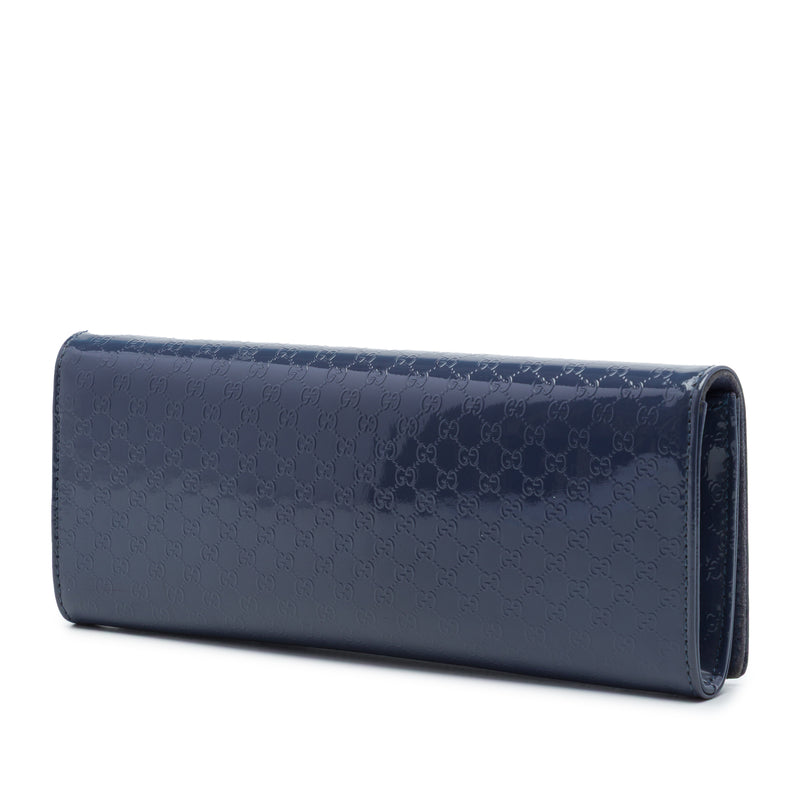 Microguccissima Patent Broadway Clutch - Image 2