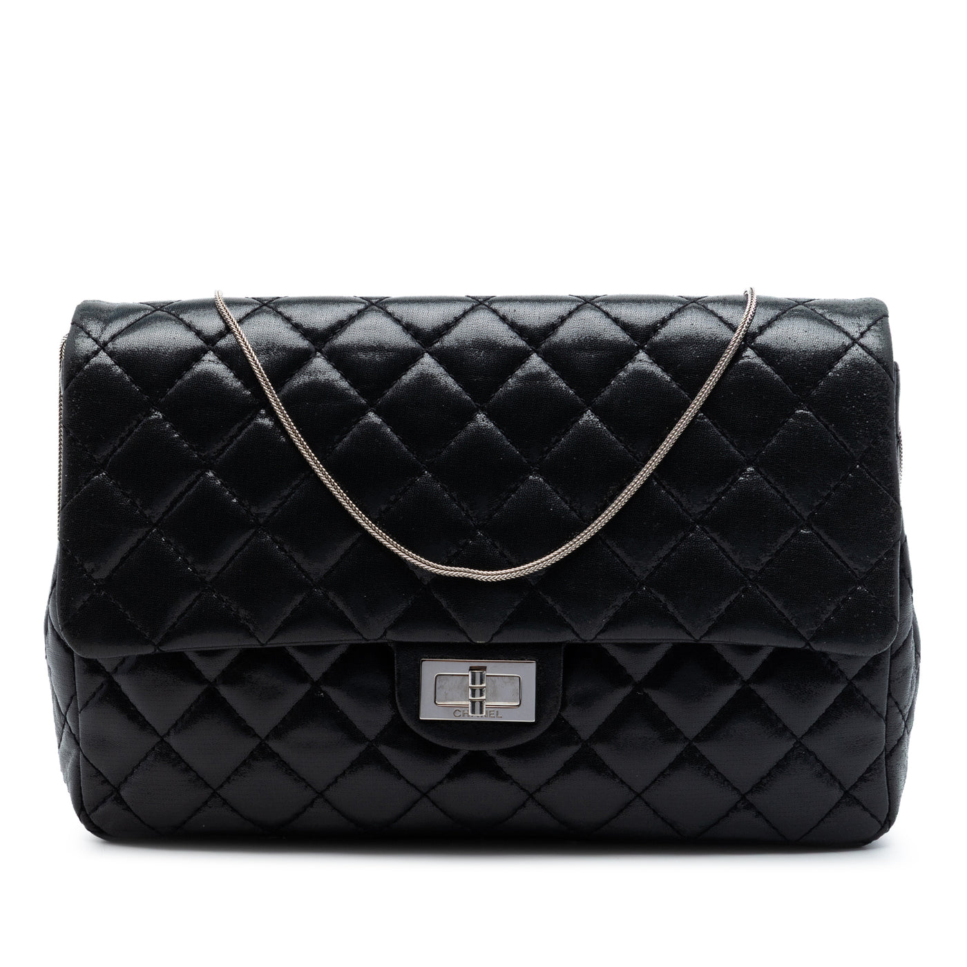 Quilted Iridescent Lambskin Reissue 2.55 Chain Flap - Image 1