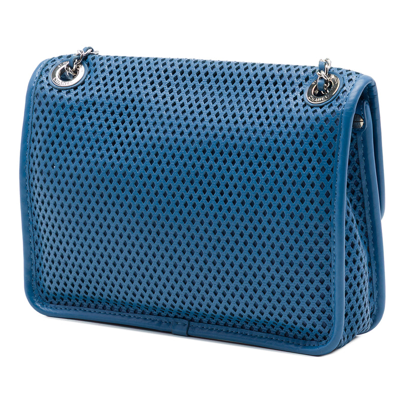 Small Perforated Calfskin Up In The Air Flap - Image 2