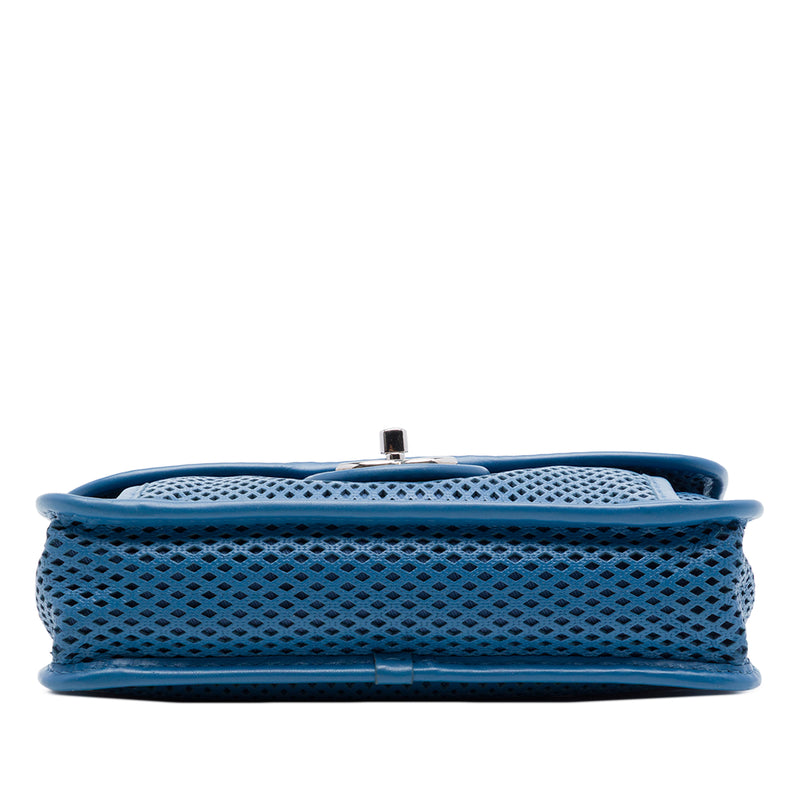 Small Perforated Calfskin Up In The Air Flap - Image 3