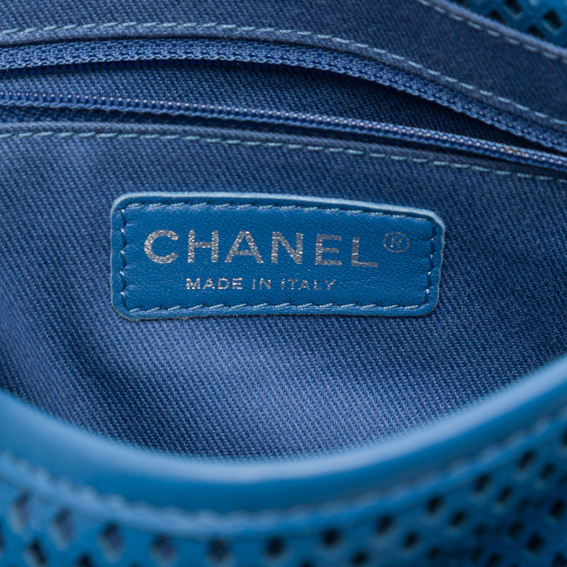 Small Perforated Calfskin Up In The Air Flap - Image 5