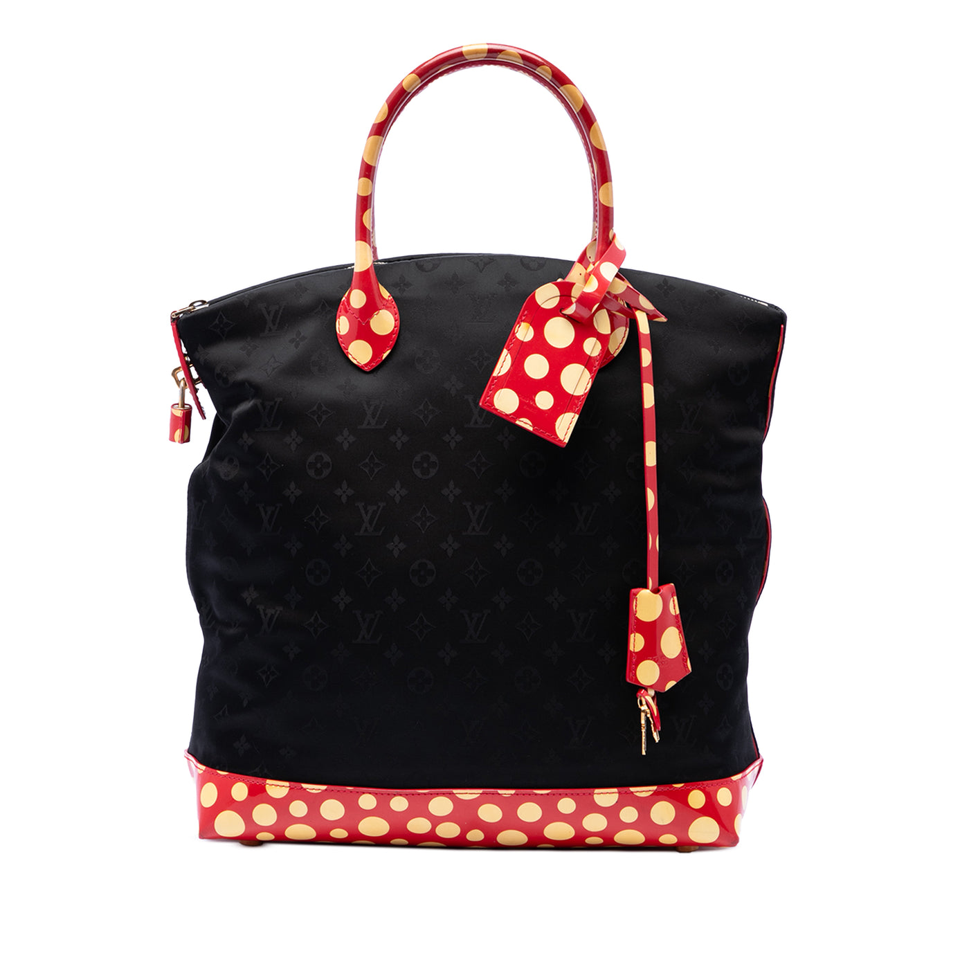 Yayoi Kusama Monogram Lockit Vertical Dots Infinity MM - Image 1