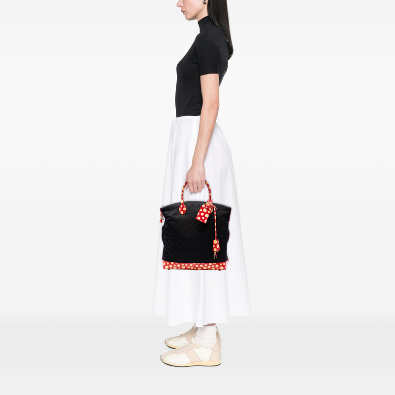Yayoi Kusama Monogram Lockit Vertical Dots Infinity MM - Image 6
