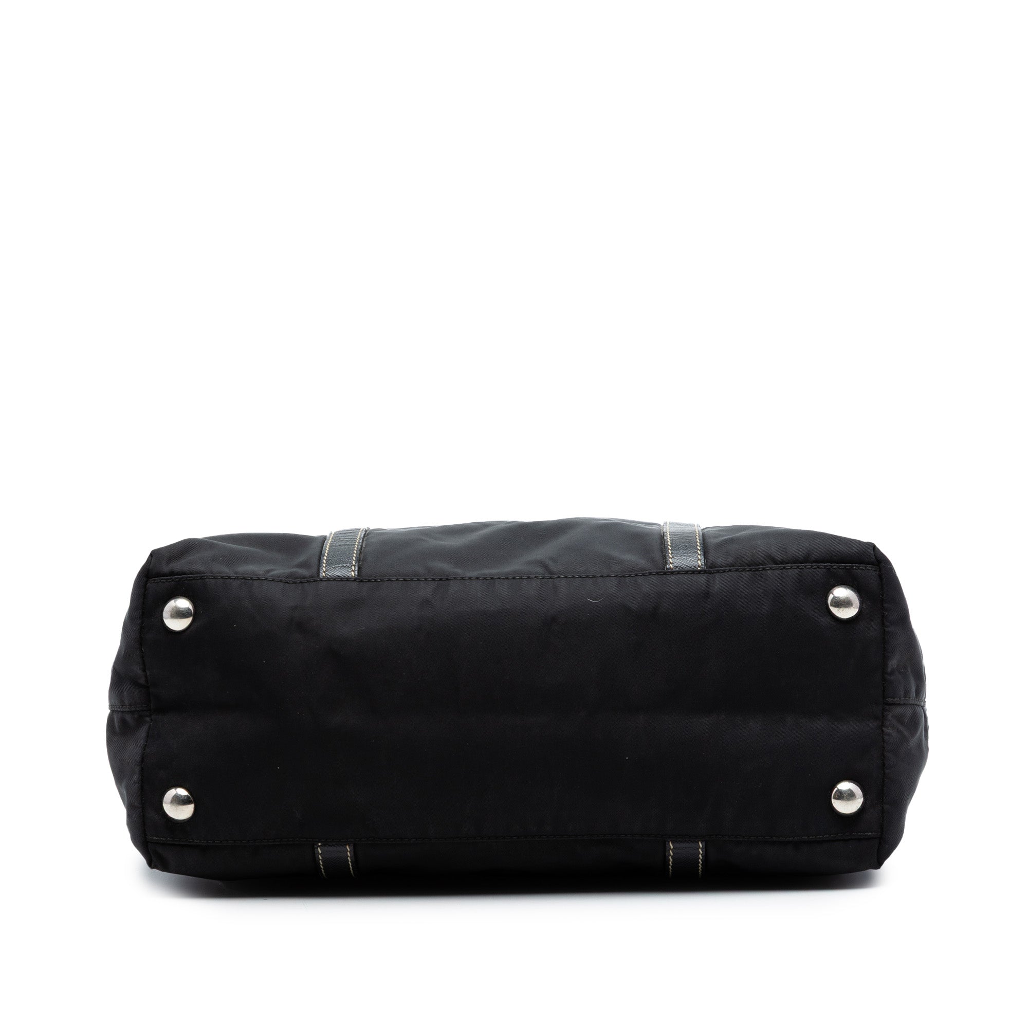 Saffiano Trimmed Tessuto Tote - Image 3