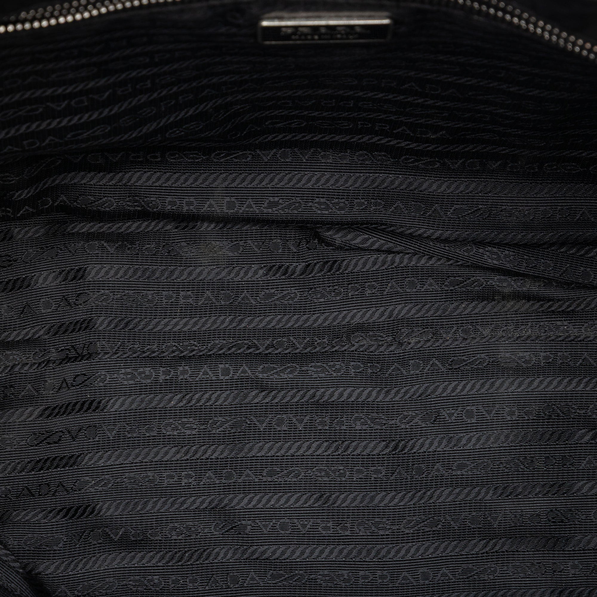 Saffiano Trimmed Tessuto Tote - Image 4