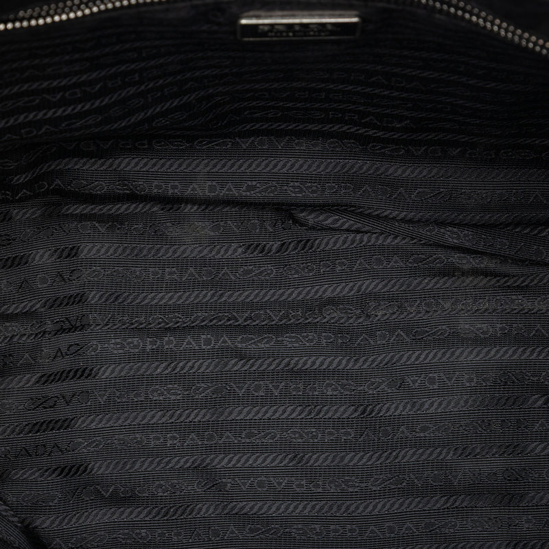 Saffiano Trimmed Tessuto Tote - Image 4