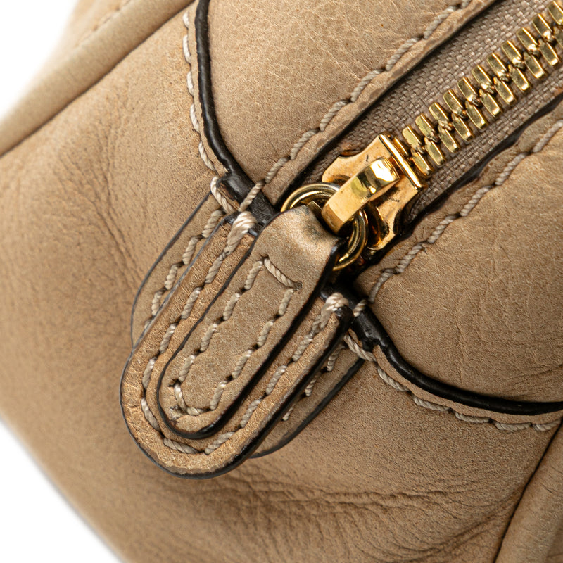 Mini Anagram Leather Tassel Handbag - Image 10