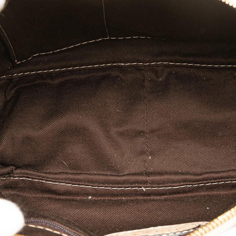 Mini Anagram Leather Tassel Handbag - Image 4