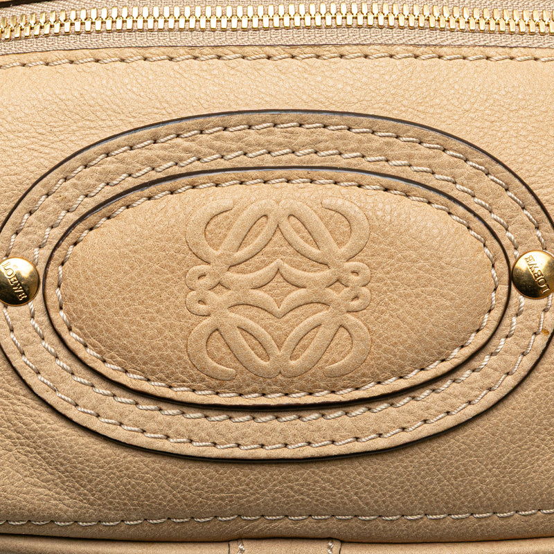 Mini Anagram Leather Tassel Handbag - Image 9