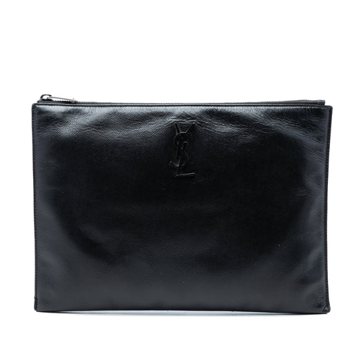 Grain De Poudre Monogram Monochrome iPad Case - Image 1