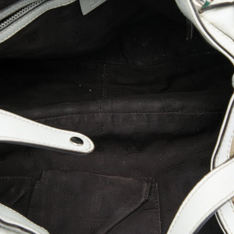 GG Canvas Web Match Ball Tote - Image 4