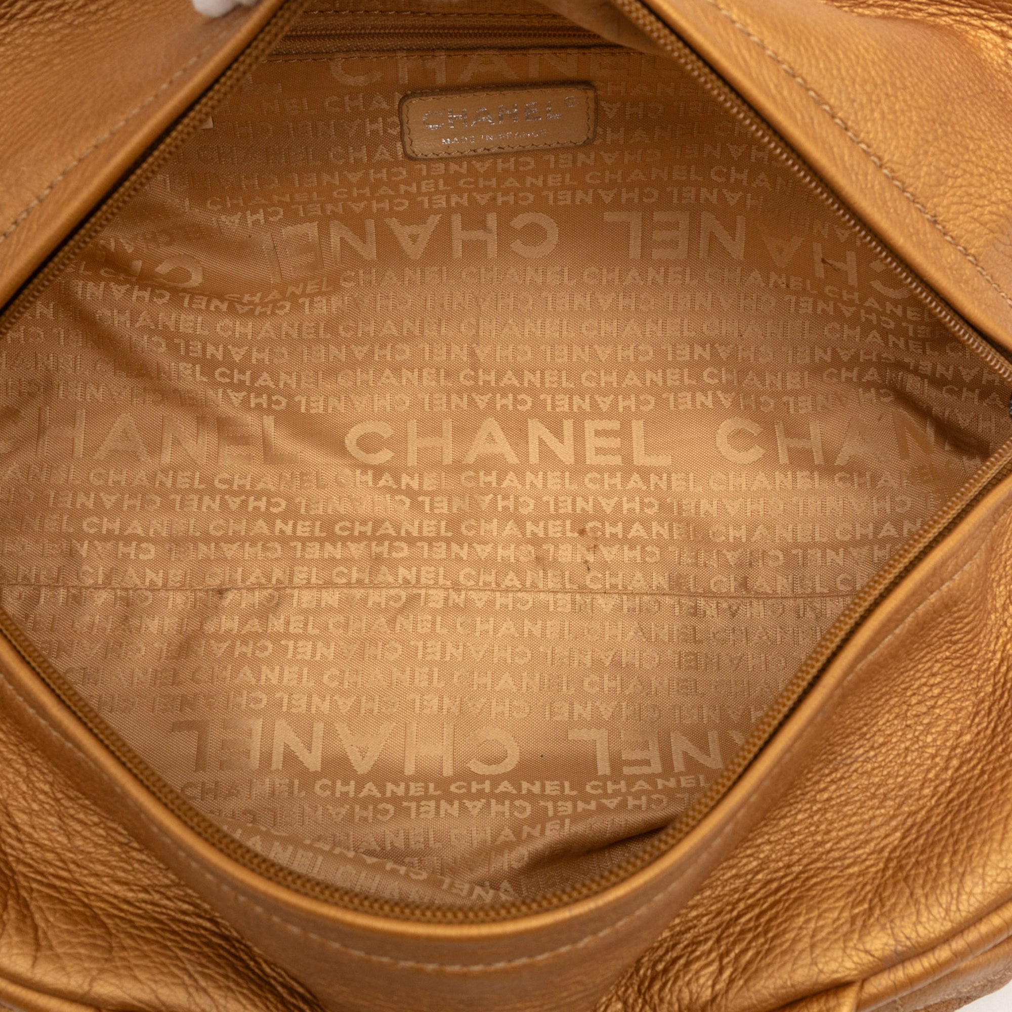 Small Quilted Metallic Calfskin Le Marais Bowler Bag - Image 4