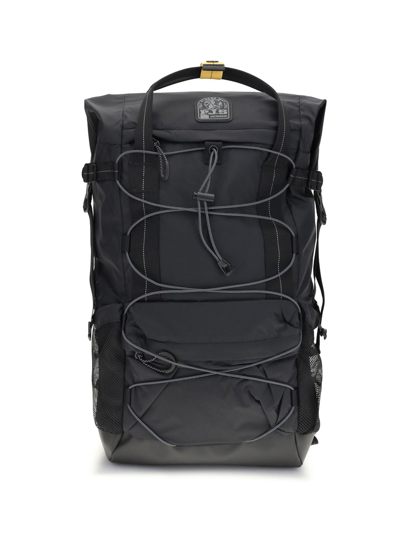 Parajumpers Hari Backpack — Black Nylon