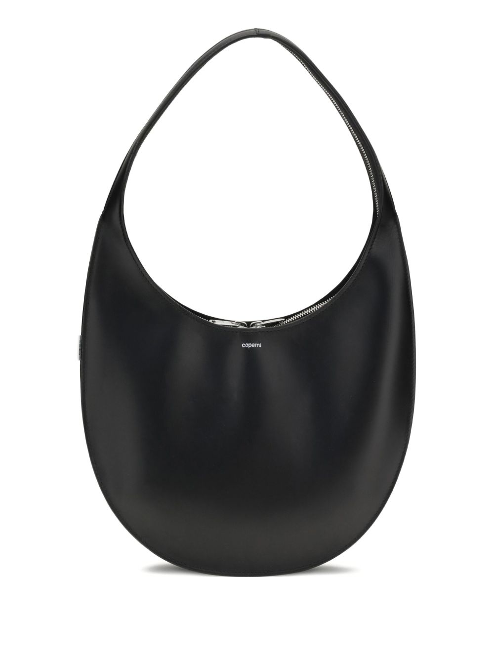 Coperni Shoulder Bag — Black Leather