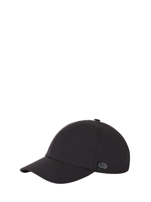 Agnona Ak09u2xu6020 Water-Repellent Polyamide Baseball Cap — Navy Caps