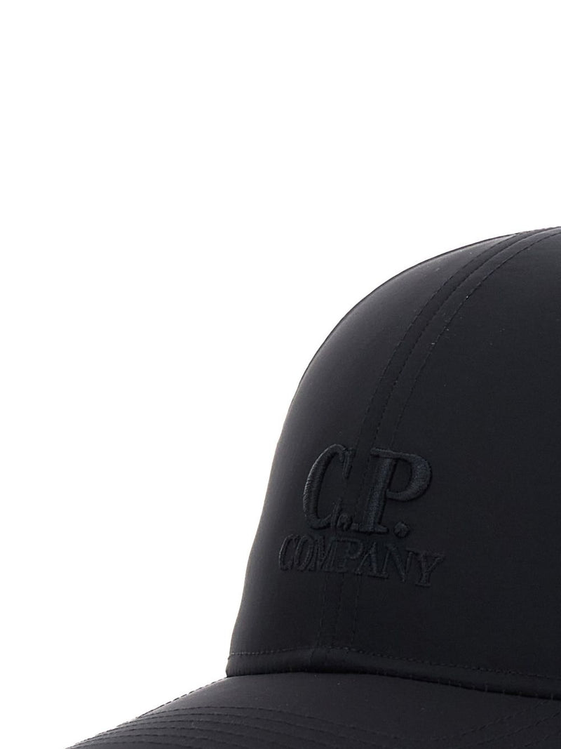 C.p. Company Rccmac748a110545a Baseball Cap — Black Polyamide Caps