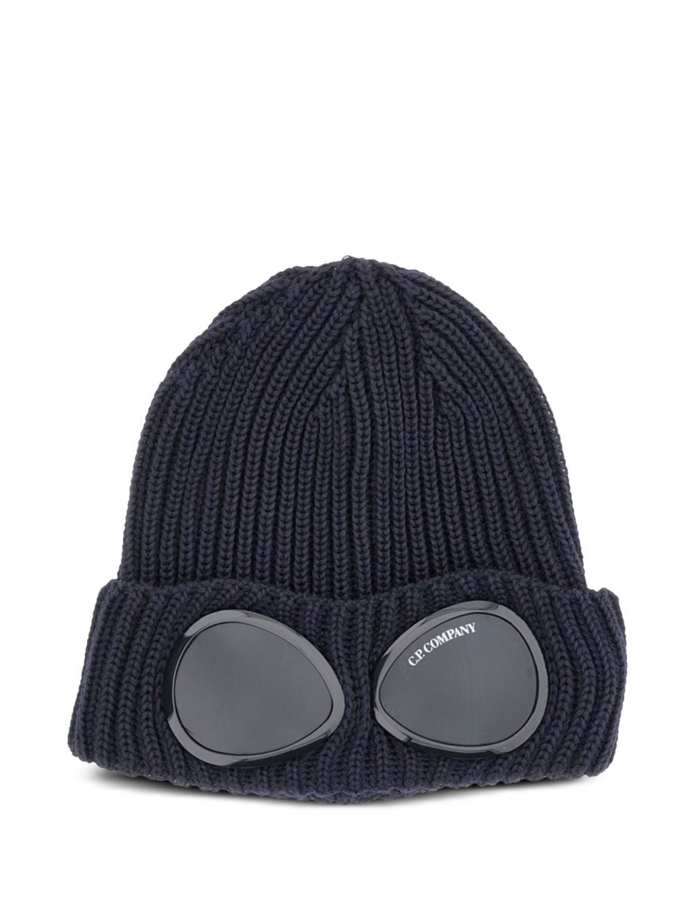 C.p. Company Rfcmac742a005509a Winter Hat — Navy Wool