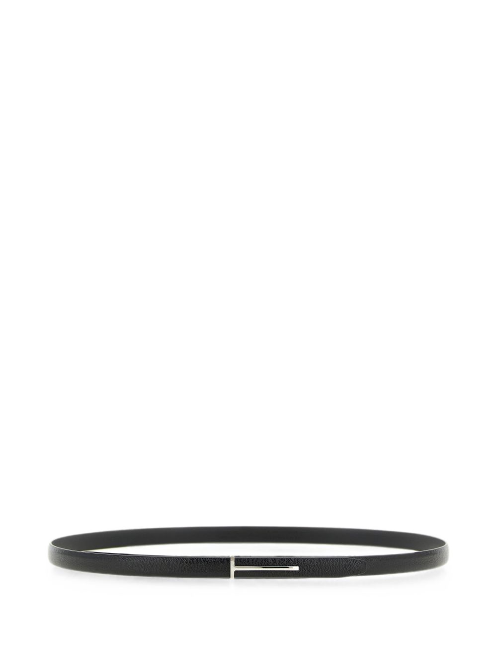 Tom Ford Icon Belt — Black Goat Leather