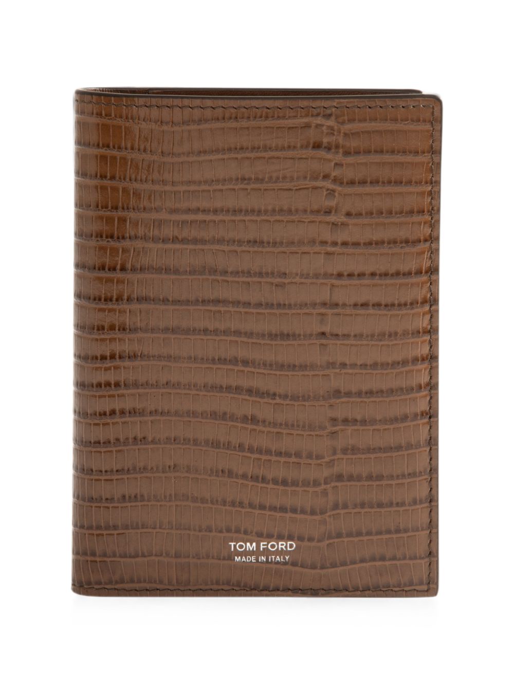 Tom Ford Crocodile Calf Leather Wallet — Brown & Cardholders
